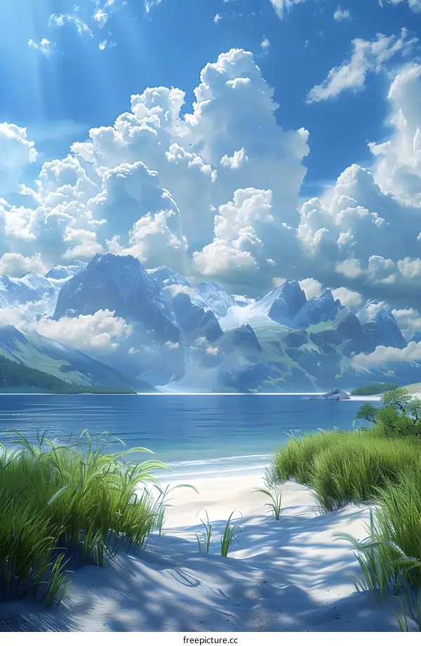 The Spectacular Lake and Mountain Scenery