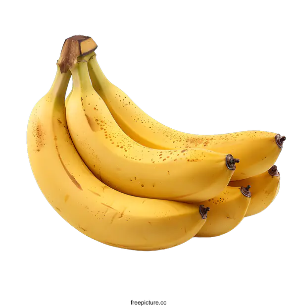 [Transparent Background PNG]bunch of yellow bananas