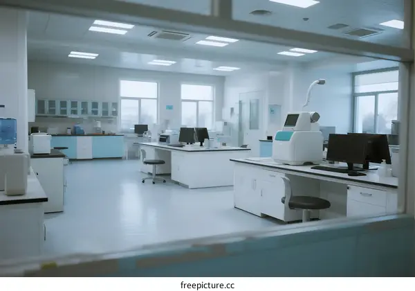 Clean and Well - Organized Modern Laboratory Interior