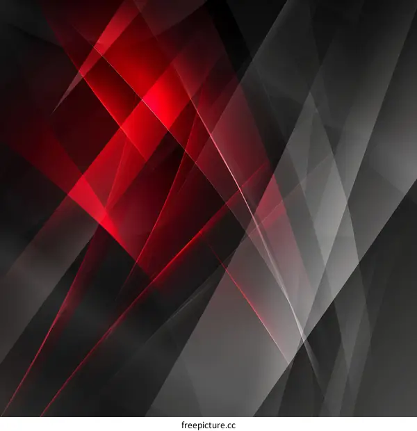 Abstract Red and Black Gradient Background
