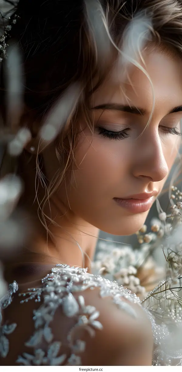 Portrait of a Blonde Woman