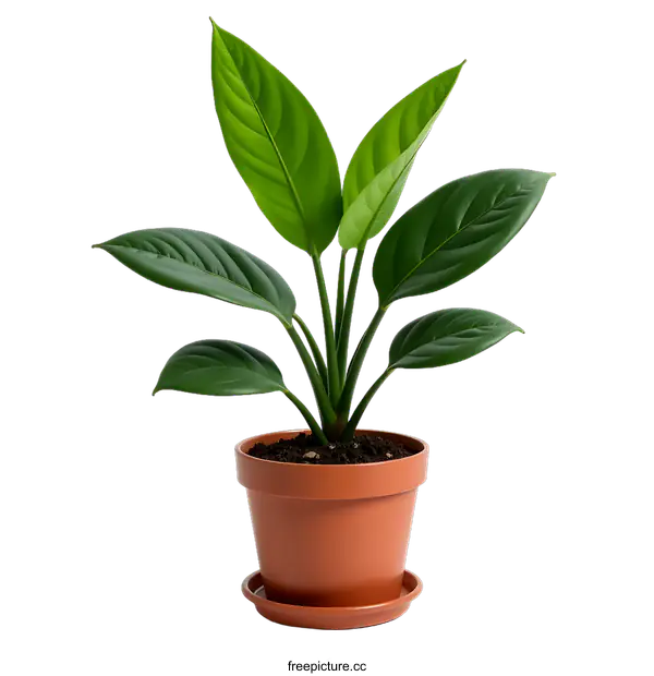 [Transparent Background PNG]Potted Plant on transparent background