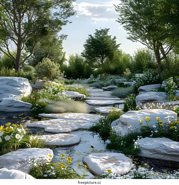 Landscape architecture renderings