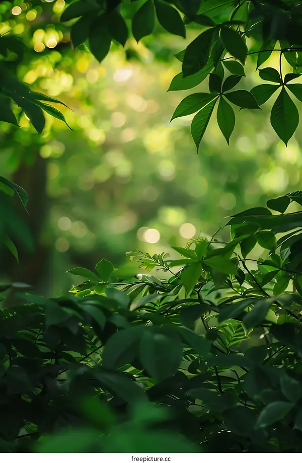 Green Leaves Background