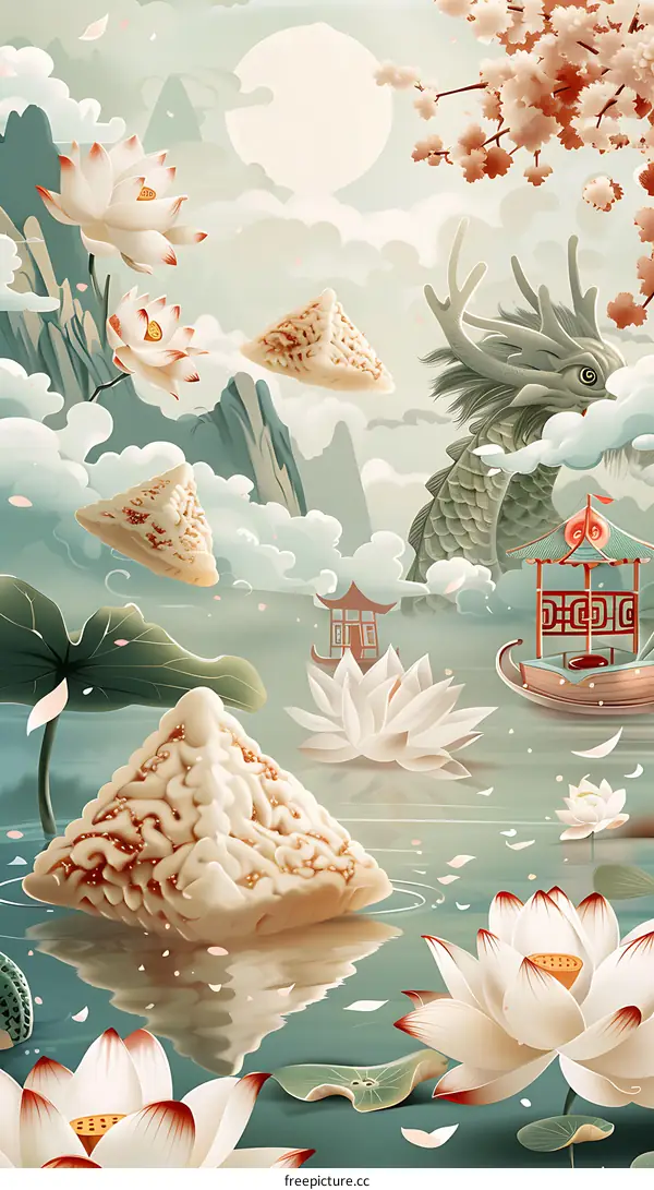 Dragon Boat Festival Scene