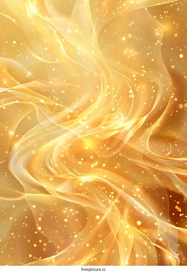 Golden silk background