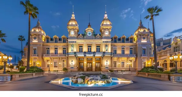 Luxury Hotels and Casinos in Monte Carlo, Monaco