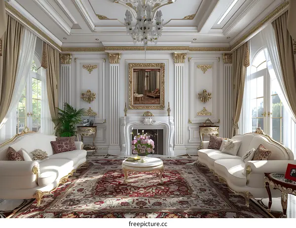 Luxurious living room