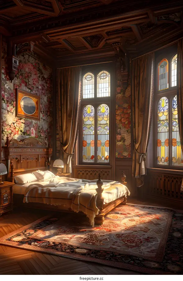 European style bedroom