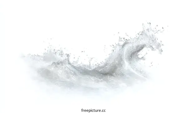 Water Splash Abstract Art Design
