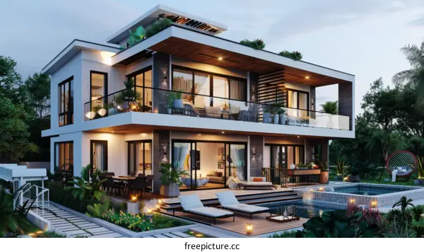 Modern Villa with Ocean Views in Da Nang, Vietnam