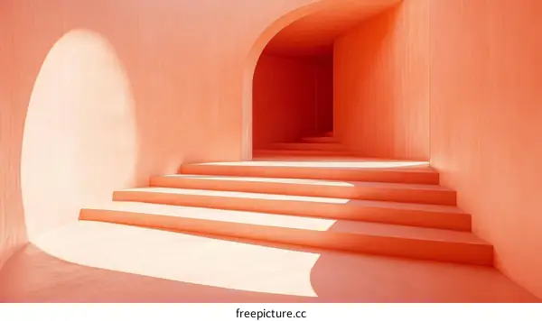 Modern Coral Architecture Interior Design