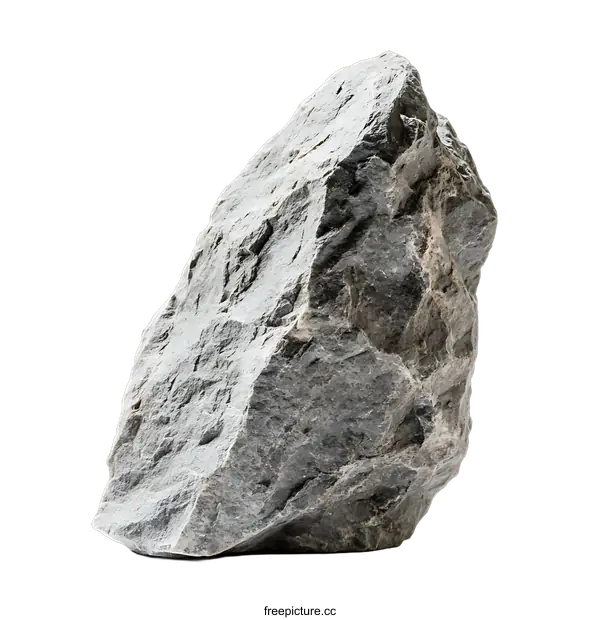 [Transparent Background PNG]Grey Rock Isolated on transparent background