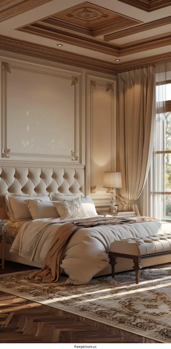 Luxury Elegant Bedroom Interior Design