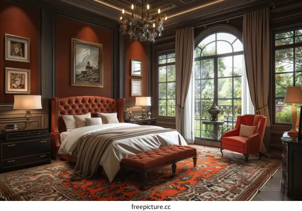 Luxurious Classic Bedroom Interior Design