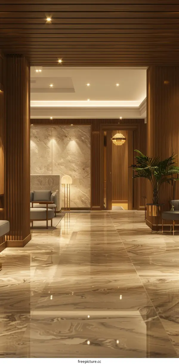 Modern Hotel Lobby Interior Design