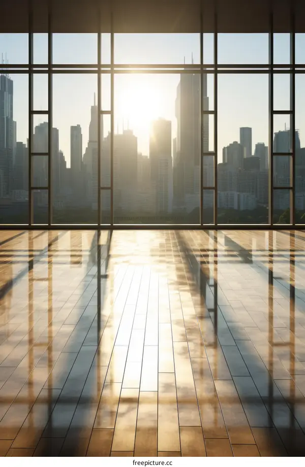 Office Space with a View of the City