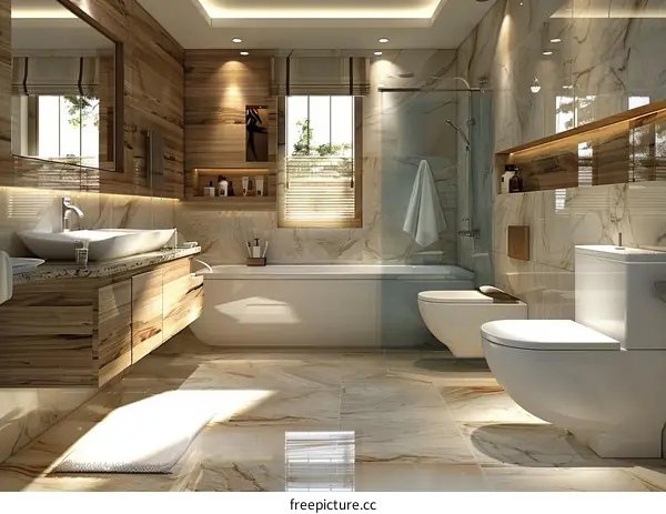 Modern Luxury Bathroom Interior Design
