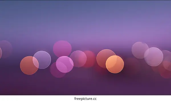 Abstract Bokeh Background Design
