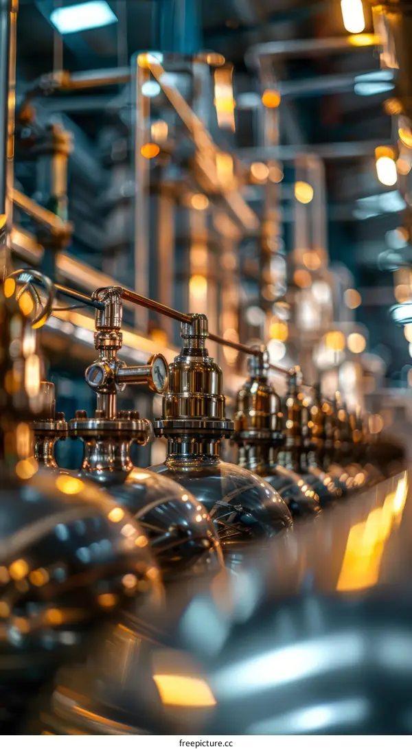 Still life of industrial equipment