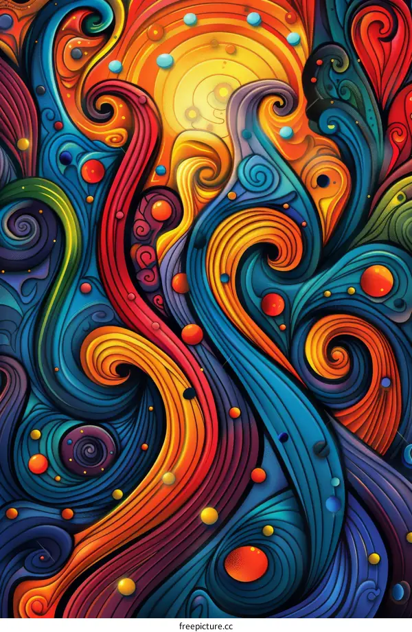Colorful Abstract Painting