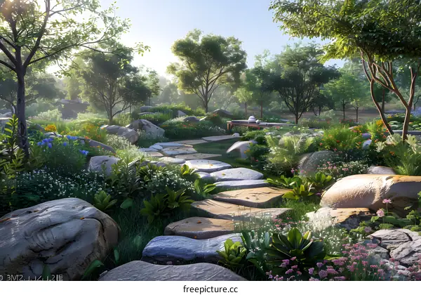 Landscape design效果图