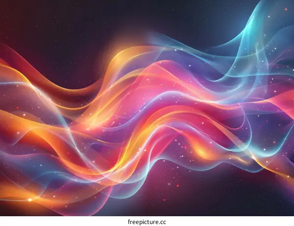 Dreamlike Nebula: Vibrant Galaxy in Space