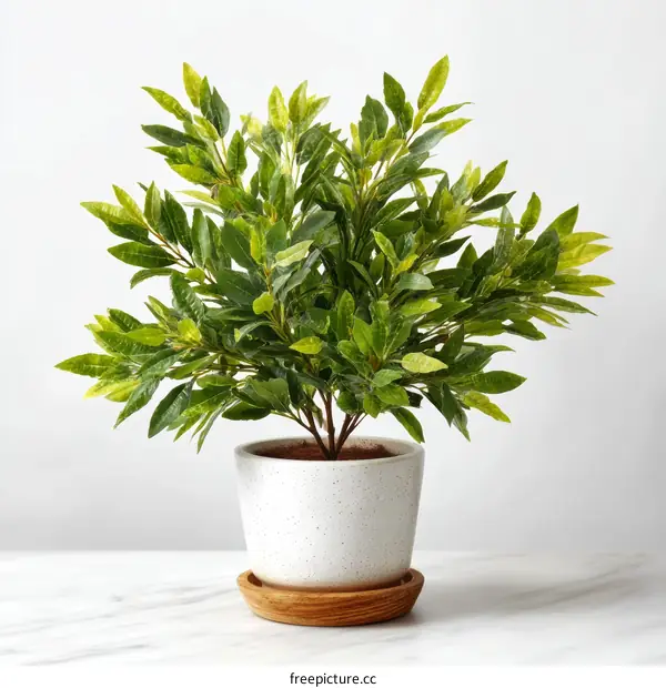 Potted Plant Decor with Minimalist Style