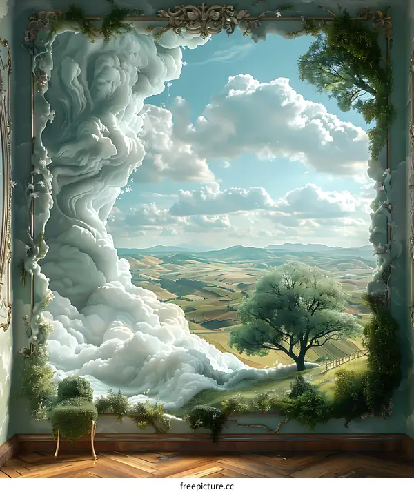 Surreal Landscape Painting