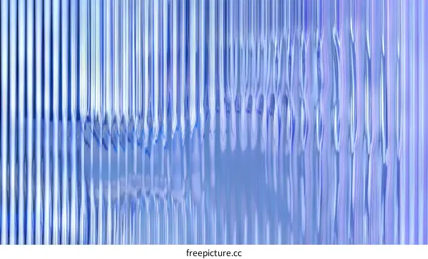 Abstract Blue Vertical Lines Illustration