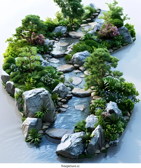 Japanese Garden on the Island