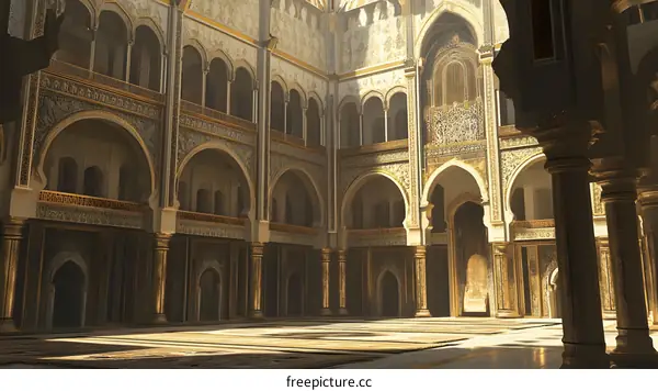 Golden Arches Courtyard Interior Design