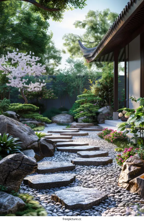 Serene Japanese Garden Design