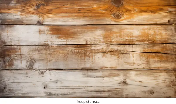 weathered wooden planks texture background