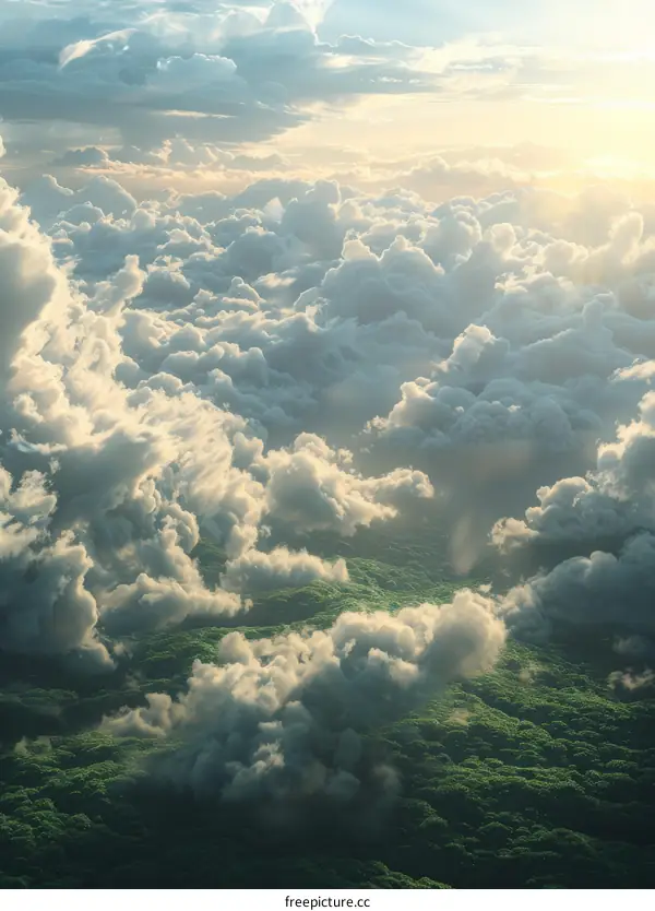 A Spectacular Forest Above the Clouds