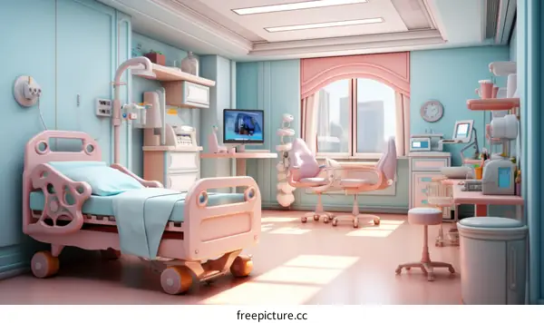 A Child-Friendly Hospital Room