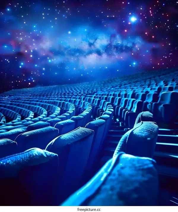 Empty Seats Under The Night Sky