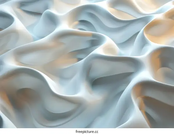 Abstract Flowing Fabric Texture Design