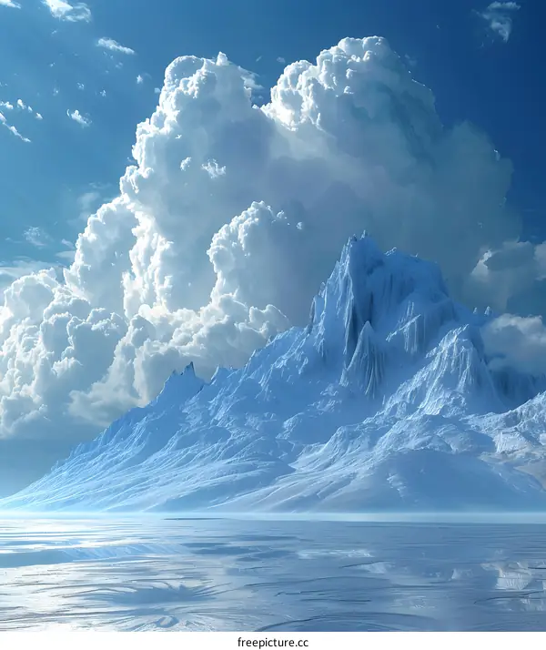 Glacier and Snow Mountain