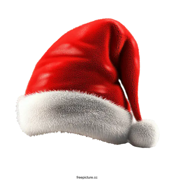 [Transparent Background PNG]Christmas Santa Hat Illustration