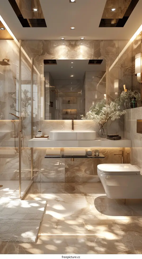 Modern Luxury Bathroom Interior Design