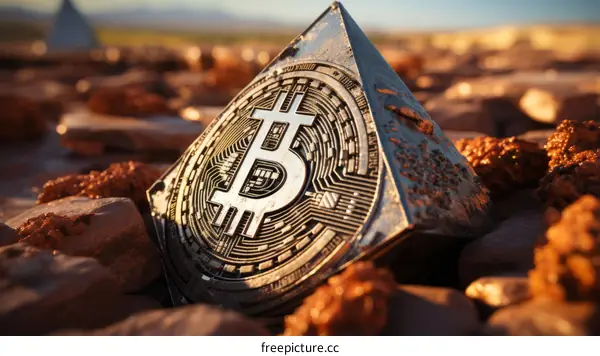 Bitcoin Pyramid in the Desert