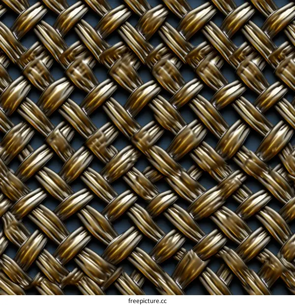 Woven metal texture