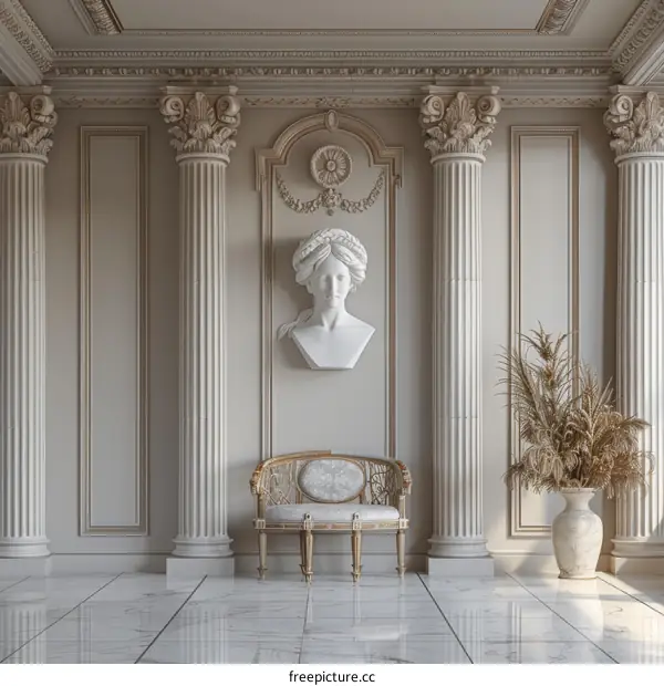 Classic Interior Design with Elegant Architecture