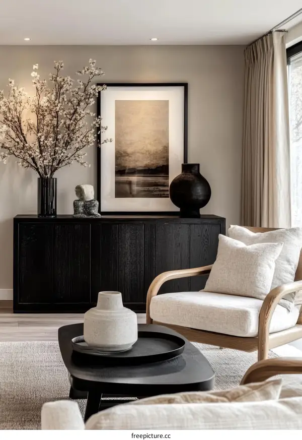 Modern Minimalist Living Room Interior Design