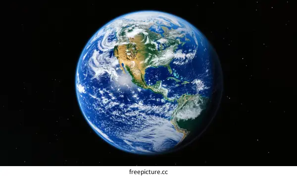 Earth in the Universe Planets Space