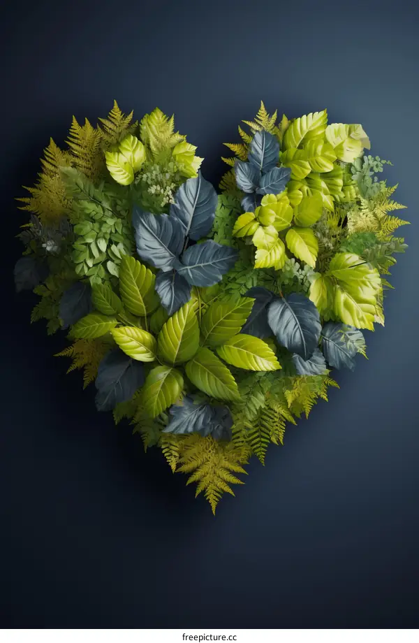 Heart-Shaped Green Foliage