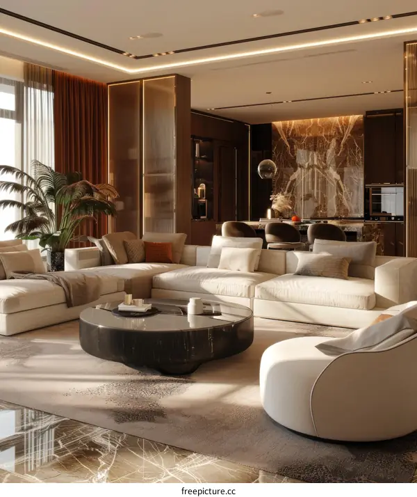 Luxury Apartment Living Room