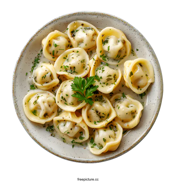 [Transparent Background PNG]dumplings in bowl