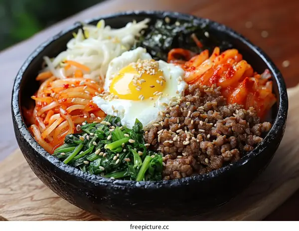 Delectable Korean Bibimbap: A Culinary Masterpiece